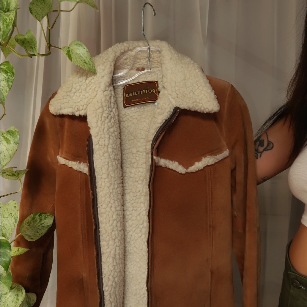 Ellington Women's Tan Teddy Jacket